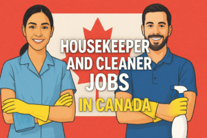 Housekeeper and Cleaner Jobs in Canada – Honest Work with Real Opportunities